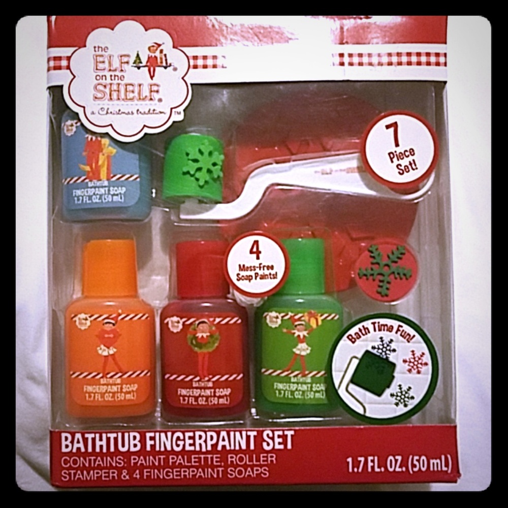 Kid's Bathtub Fingerpaint Set